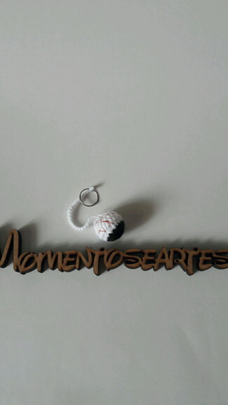 Lembrancinha Olho Do Monstrinho De Crochê Chaveiros