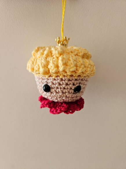 Lembrancinha pequeno principe amigurumi