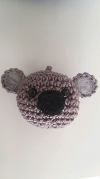 Lembrancinhas Amigurumi Chaveiro Coala