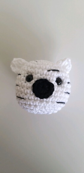 Lembrancinhas amigurumi safari imã