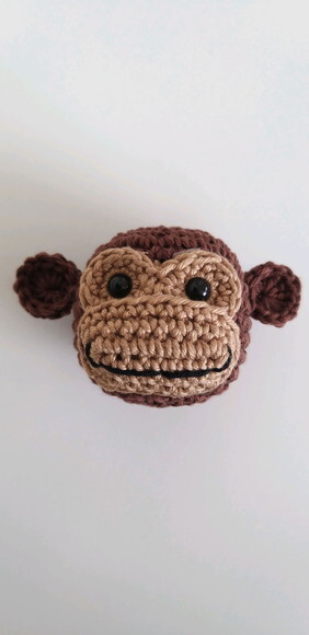 Lembrancinhas amigurumi safari imã