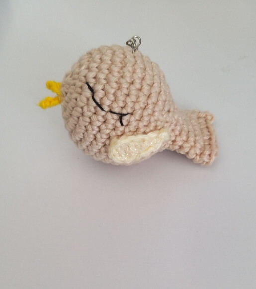 Lembrancinhas Bichinhos de Jardim Amigurumi Chaveiro
