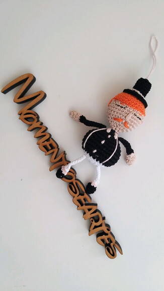 Lembrancinhas Bita Amigurumi Chaveiro