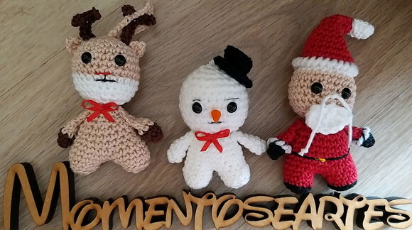 Lembrancinhas bonequinhos natalinos preço unit.