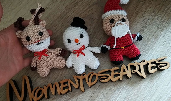 Lembrancinhas bonequinhos natalinos preço unit.