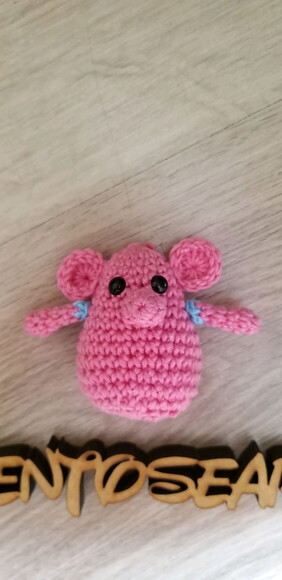 Lembrancinhas chaveirinhos pocoyo amigurumi UNITARIO