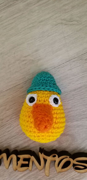 Lembrancinhas chaveirinhos pocoyo amigurumi UNITARIO