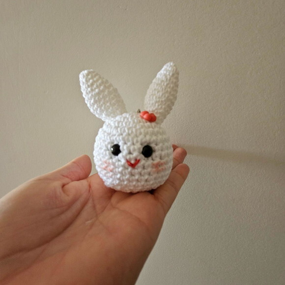 Lembrancinhas Coelho Amigurumi Chaveiro