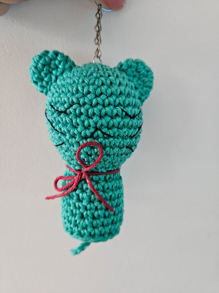 Lembrancinhas gatinho amigurumi