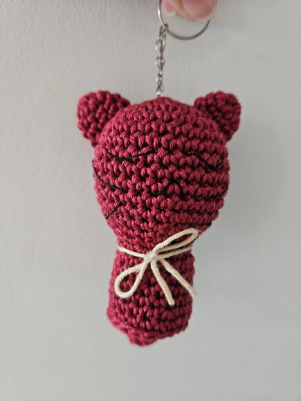 Lembrancinhas gatinho amigurumi