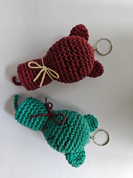Lembrancinhas gatinho amigurumi