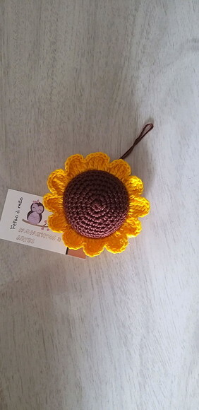 Lembrancinhas Girassol Amigurumi
