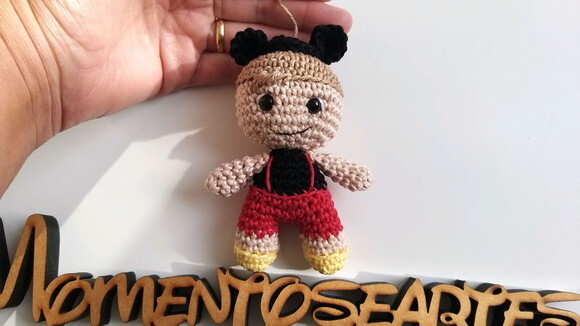 Lembrancinhas mini bonequinhos menino mickey preço unit.