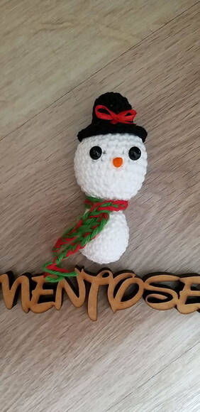 Lembrancinhas natal amigurumi preço unit.