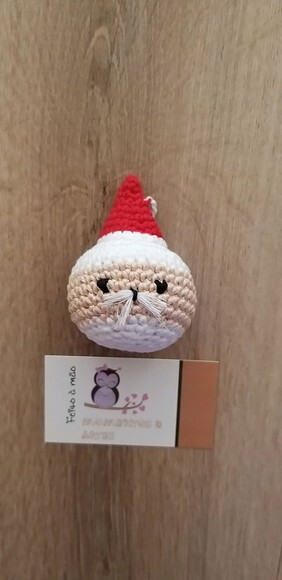 Lembrancinhas Papai Noel Amigurumi Preço Unit.