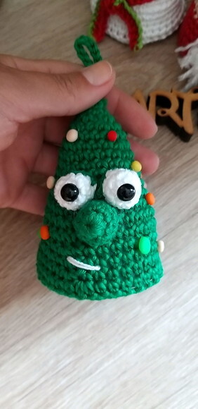 Pinheirinho de natal amigurumi preço unit.