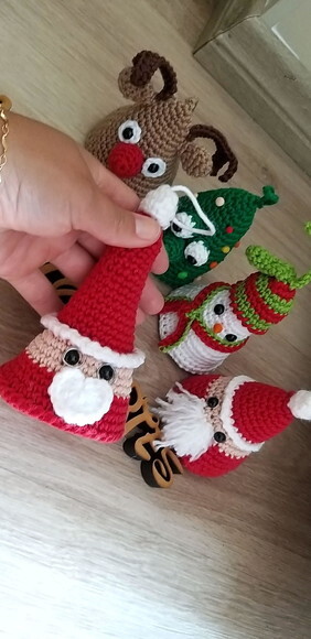 Pinheirinho de natal amigurumi preço unit.