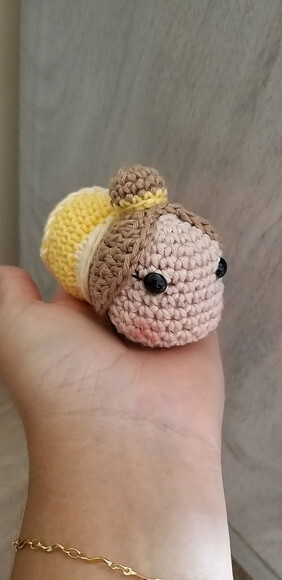 Princesas amigurumi tsum tsum lembrancinhas UNITÁRIO