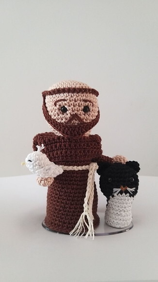 São Francisco de Assis Amigurumi