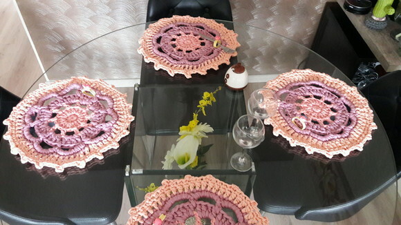 Souplast Mandala de Crochê