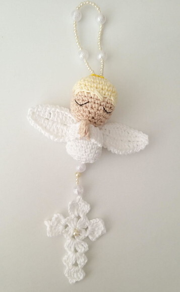 Terço de Croche Anjinho