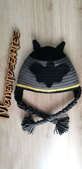 Touca de Croche batman
