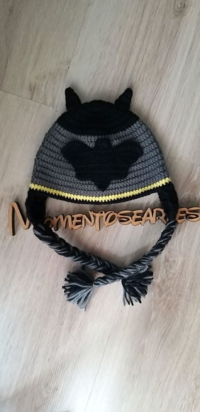 Touca de Croche batman