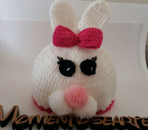 Touca de Croche Coelho