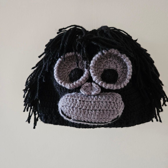 Touca de Croche gorila king kong