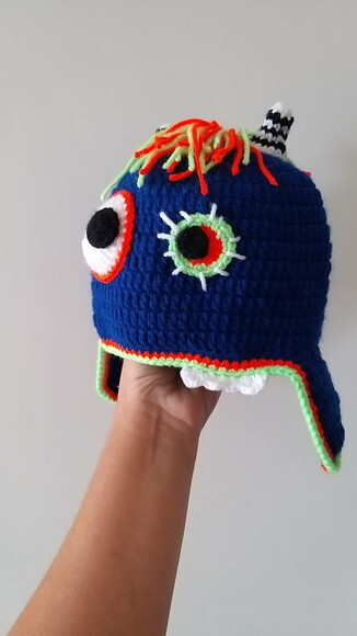 Touca de Croche monstros