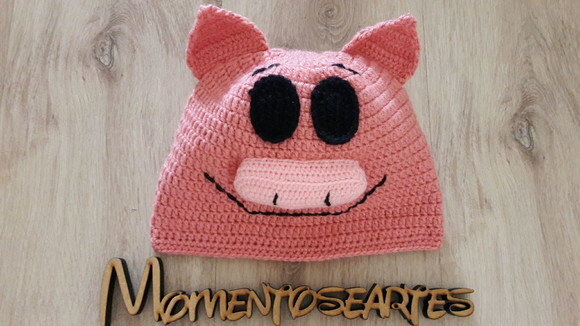Touca de Croche piggie