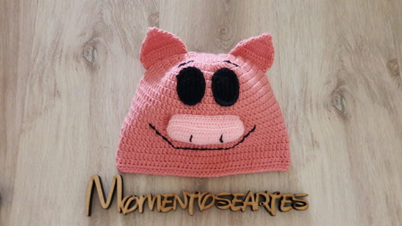 Touca de Croche piggie