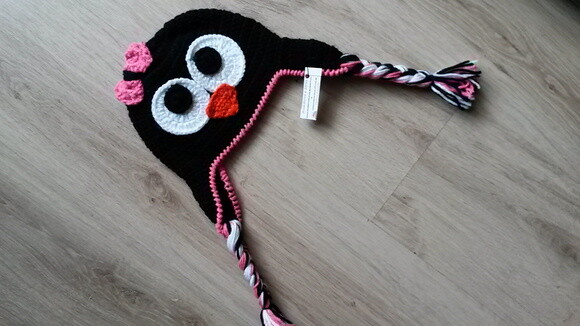 Touca de Croche Pingoin