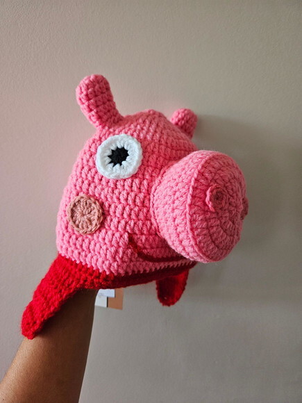 Touca de Croche Porquinha