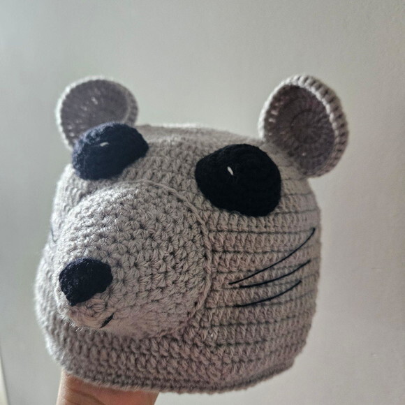Touca de Croche Rato