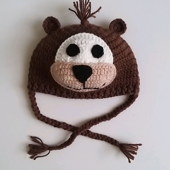 Touca de Croche urso