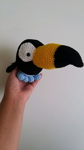 Tucano amigurumi