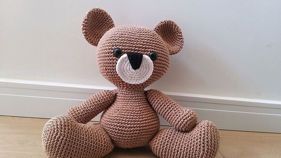Urso Amigurumi Boneco
