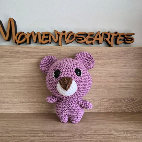 Ursinho Boneco Amigurumi