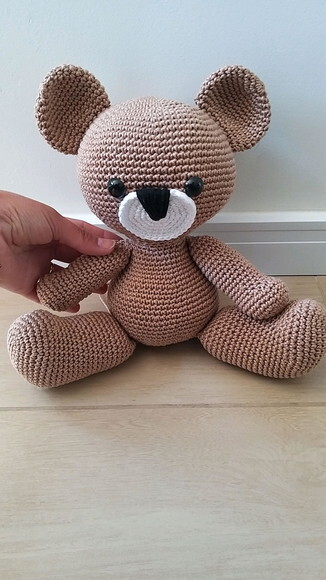Urso Amigurumi Boneco