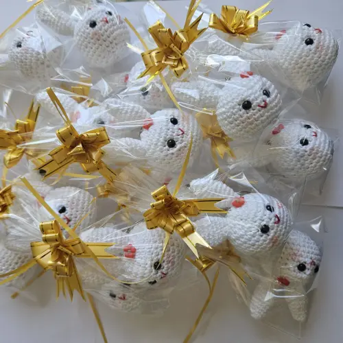 Lembrancinhas amigurumi chaveirinhos