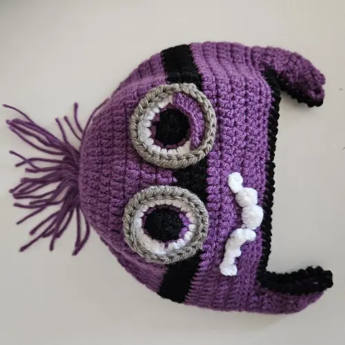 Toucas de crochê divertidas Minions