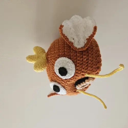 Toucas de crochê divertidas pokemon
