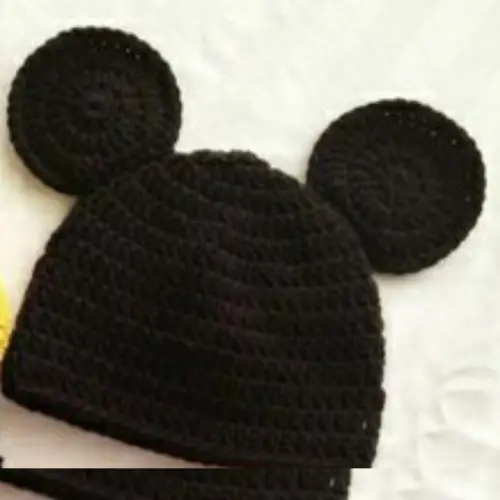 Toucas de crochê divertidas Mickey