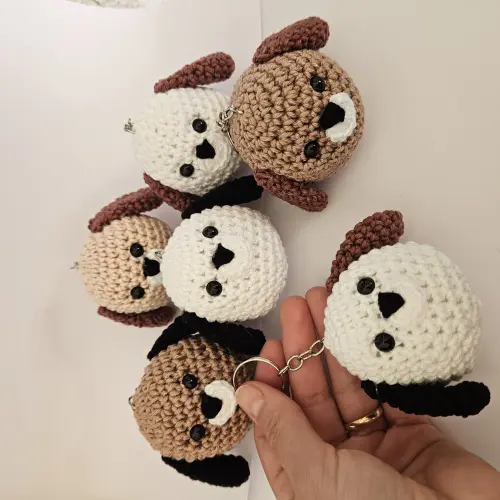 Lembrancinhas fazendinha amigurumi chaveirinhos