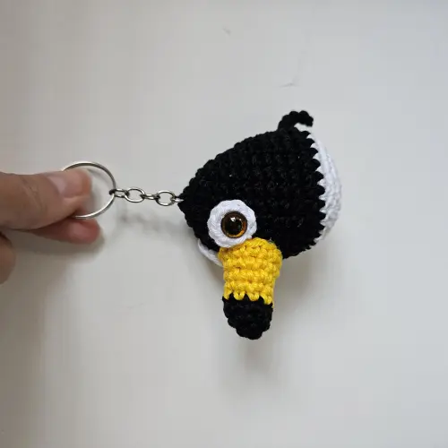 Lembrancinhas amigurumi chaveirinhos de jardim