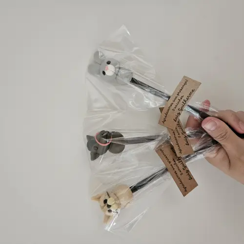 10 Lembrancinhas lapis decorados fazendinha