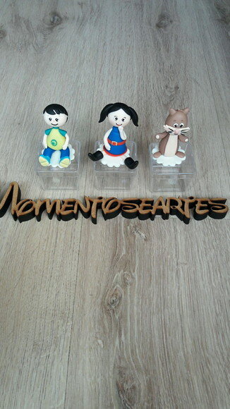 10 Caixinhas Lembrancinhas Show da Luna Biscuit