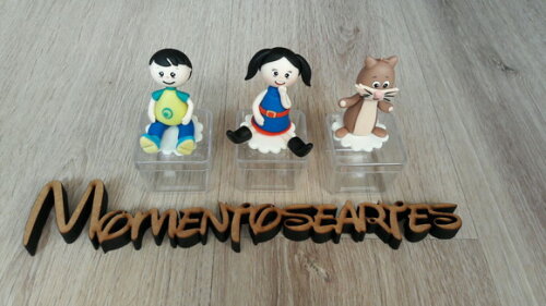 10 Caixinhas Lembrancinhas Show da Luna Biscuit