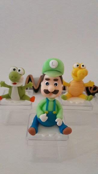 10 Lembrancinhas do Mario Bross Biscuit Caixinha